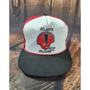 Atlanta Falcons Snapback Trucker Rare Vintage Hat SPORTS UNLIMITED M/L Adjust